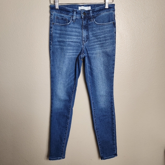 Athleta Womens Midrise Sculptek Medium Wash Skinny Jeans |4| - Picture 2 of 11